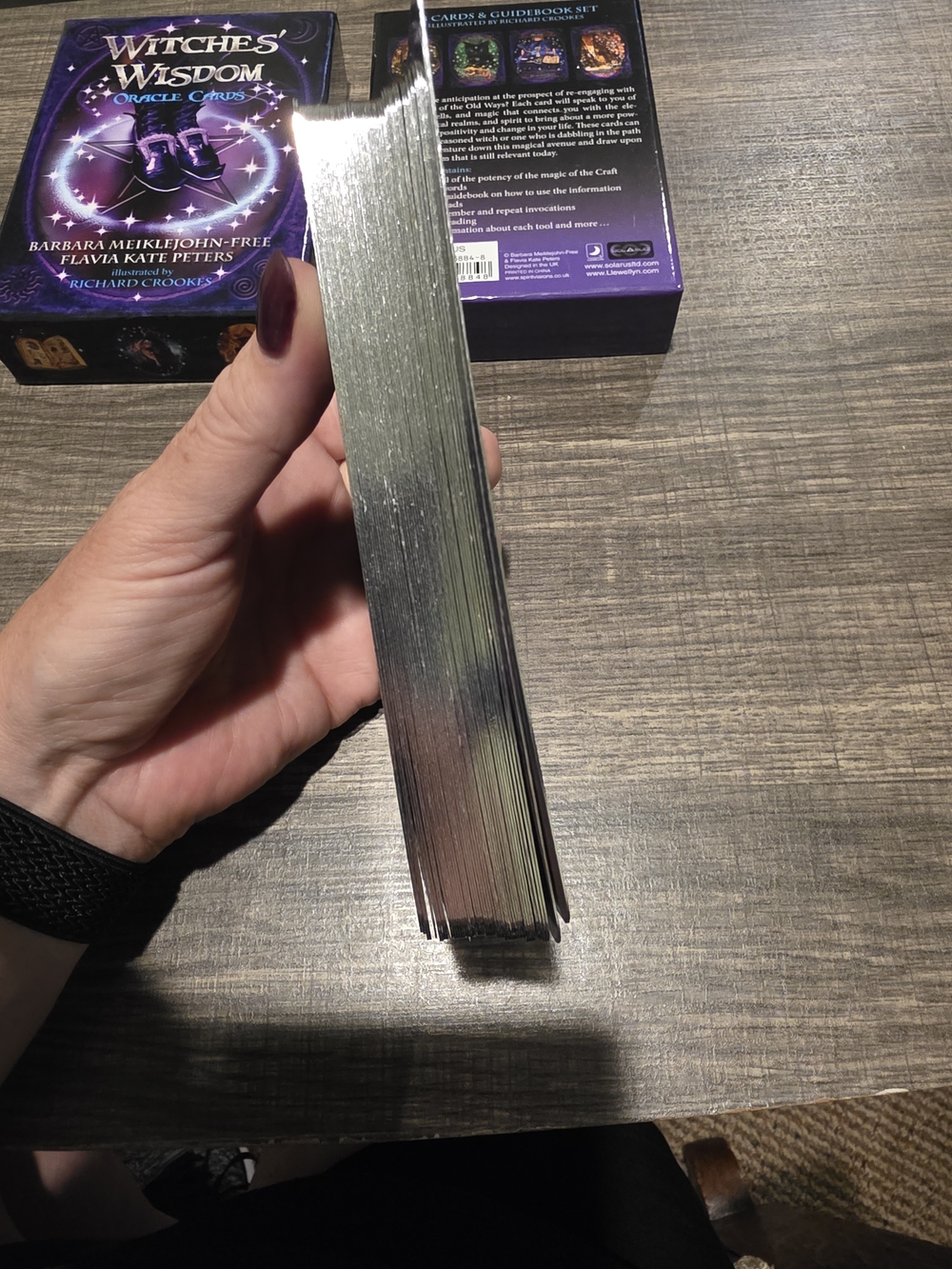 Witches' Wisdom Oracle Cards - 48 Cards With Guidebook. Used 1 Time - Picture 4 of 7